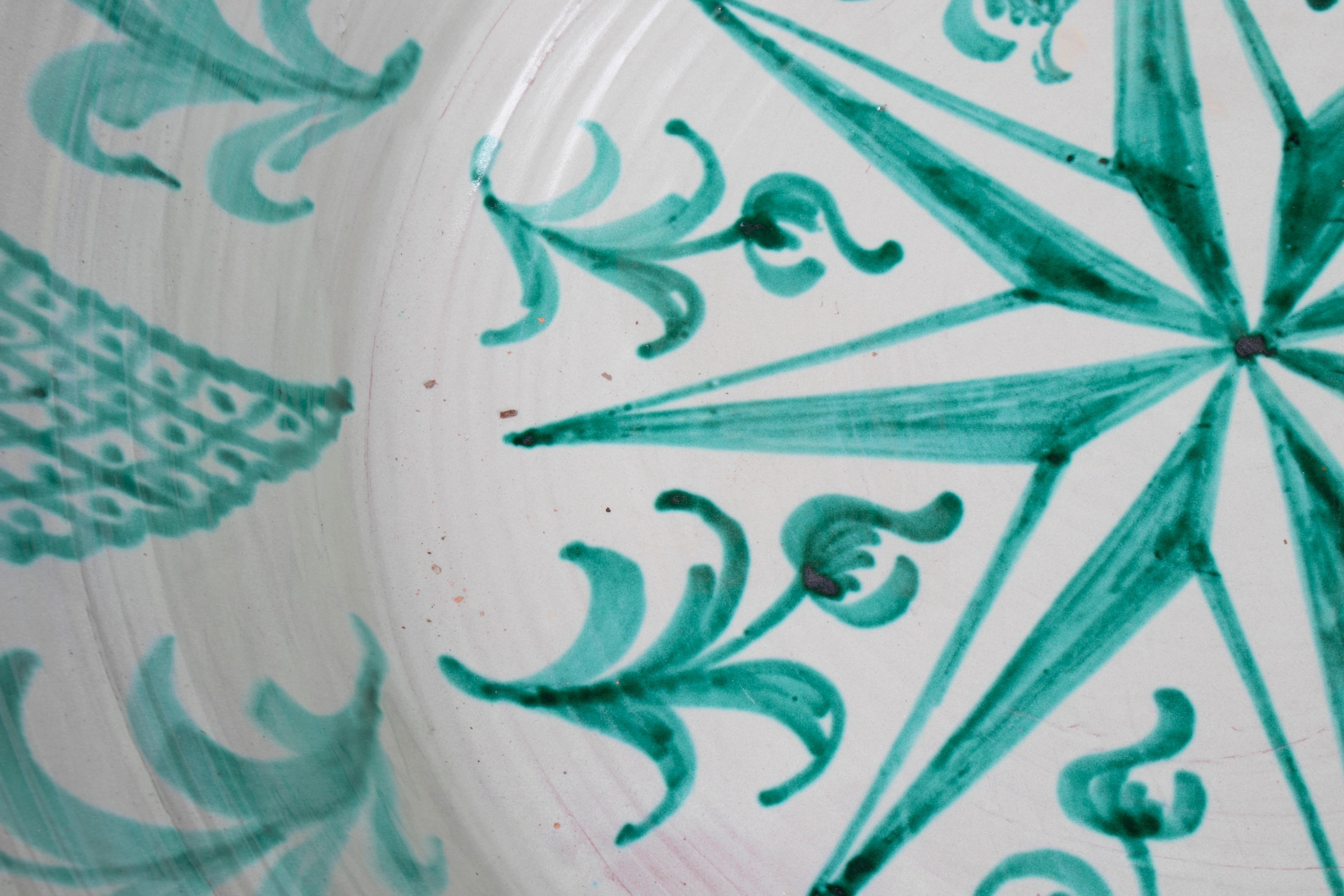 Ceramic Large Spanish Glazed Terracotta Granada 