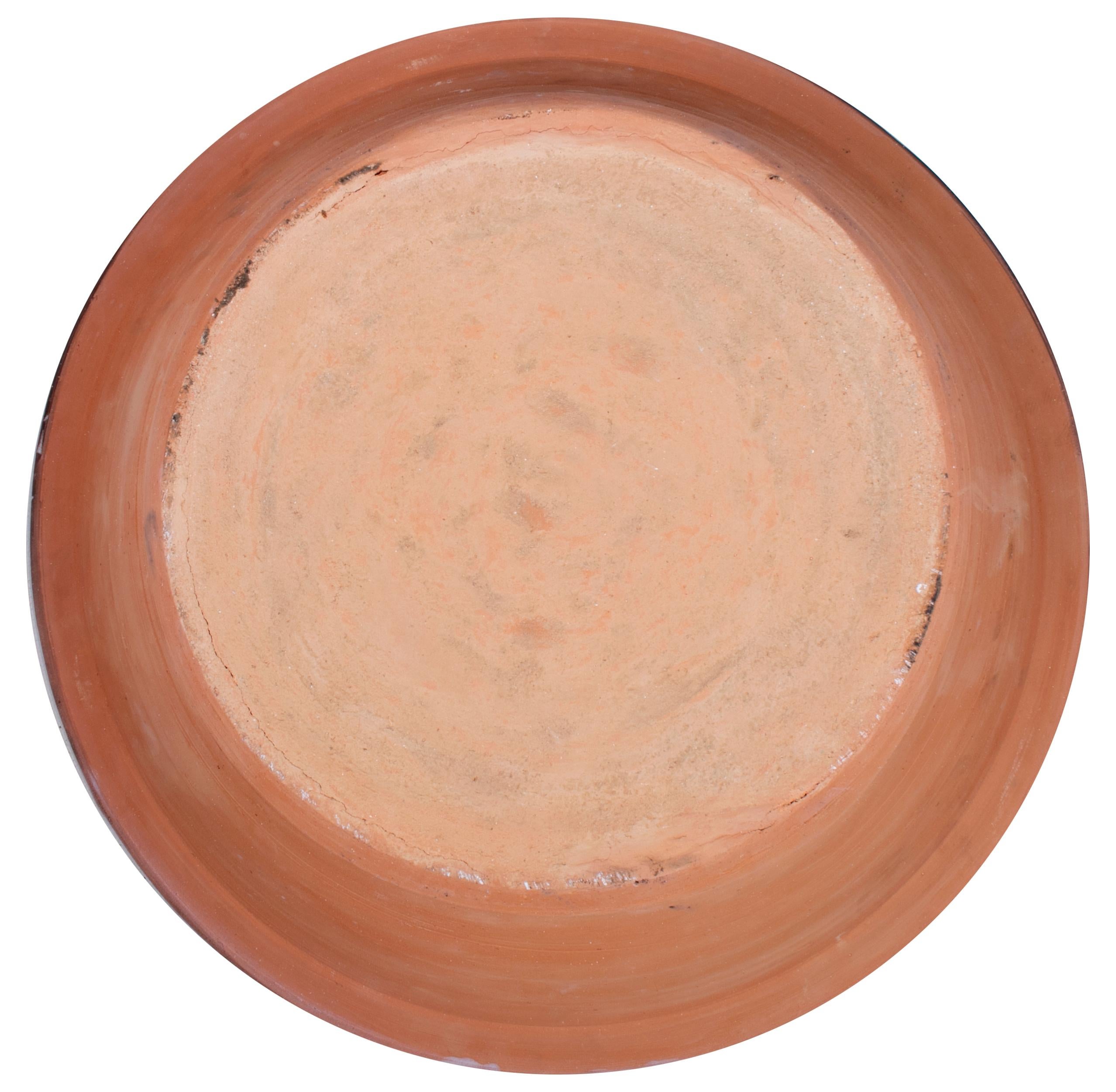 Ceramic Large Spanish Glazed Terracotta Granada 