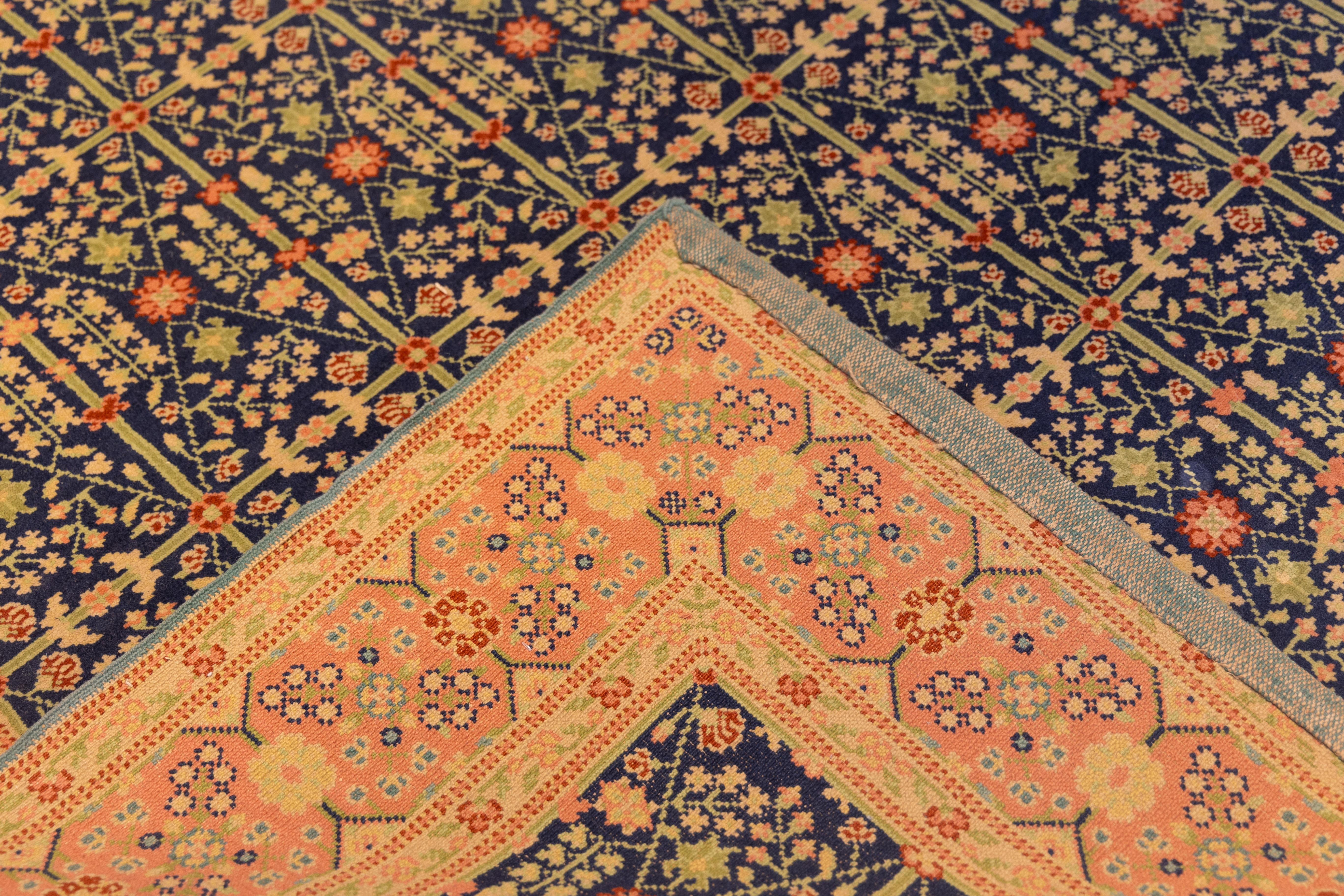 Large antique all over design Spanish Rug For Sale 1
