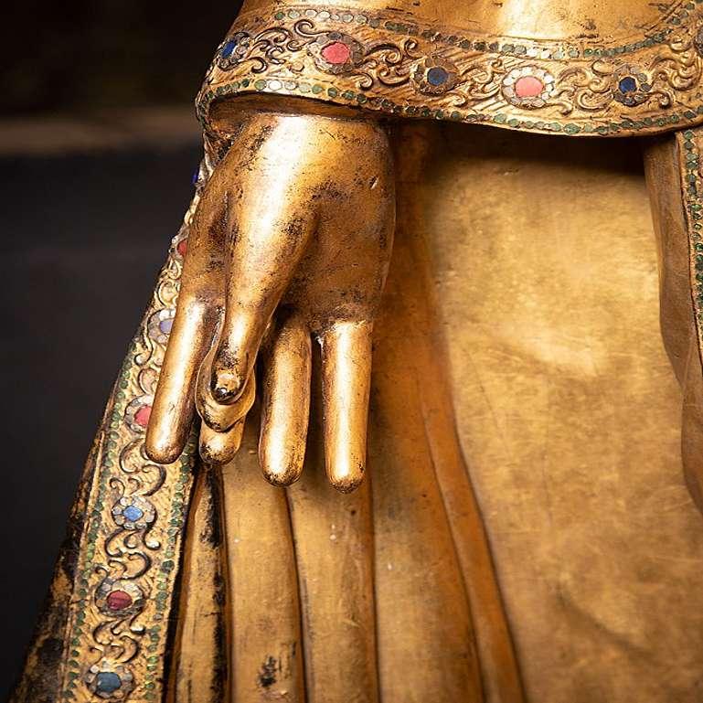 Grand Bouddha birman Shan spécial de Birmanie en vente 6