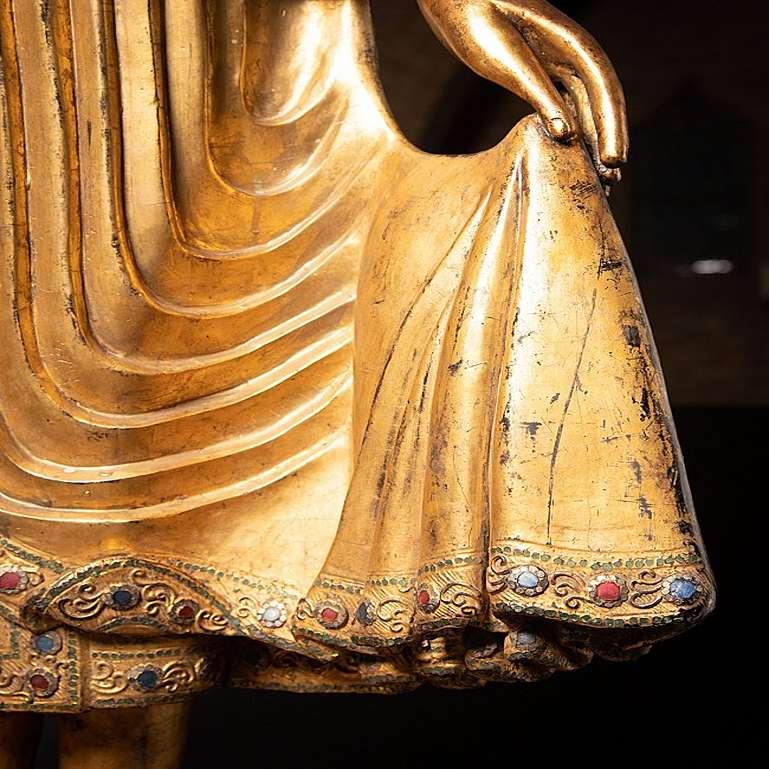 Grand Bouddha birman Shan spécial de Birmanie en vente 8