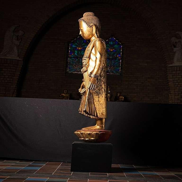 Grand Bouddha birman Shan spécial de Birmanie en vente 13