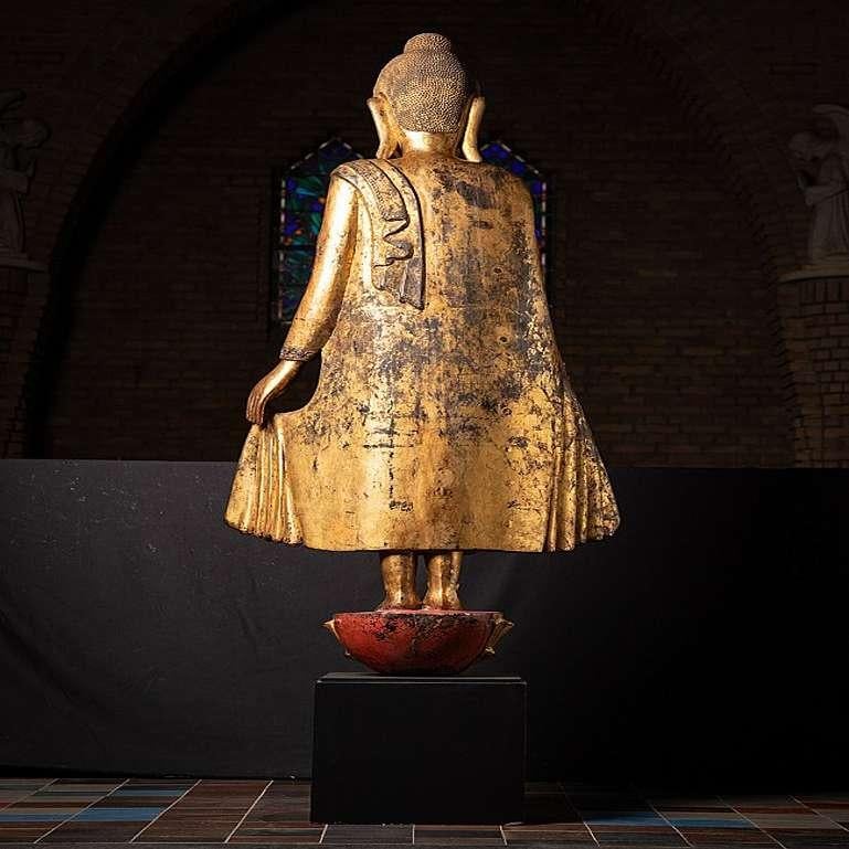 Grand Bouddha birman Shan spécial de Birmanie en vente 14