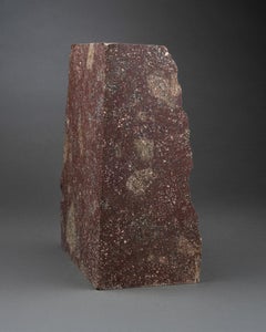 Large specimen of Imperial Egyptian Red Porphyry - Partially polished