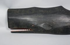 Large Sperm Whale Carving by Clark Voorhees