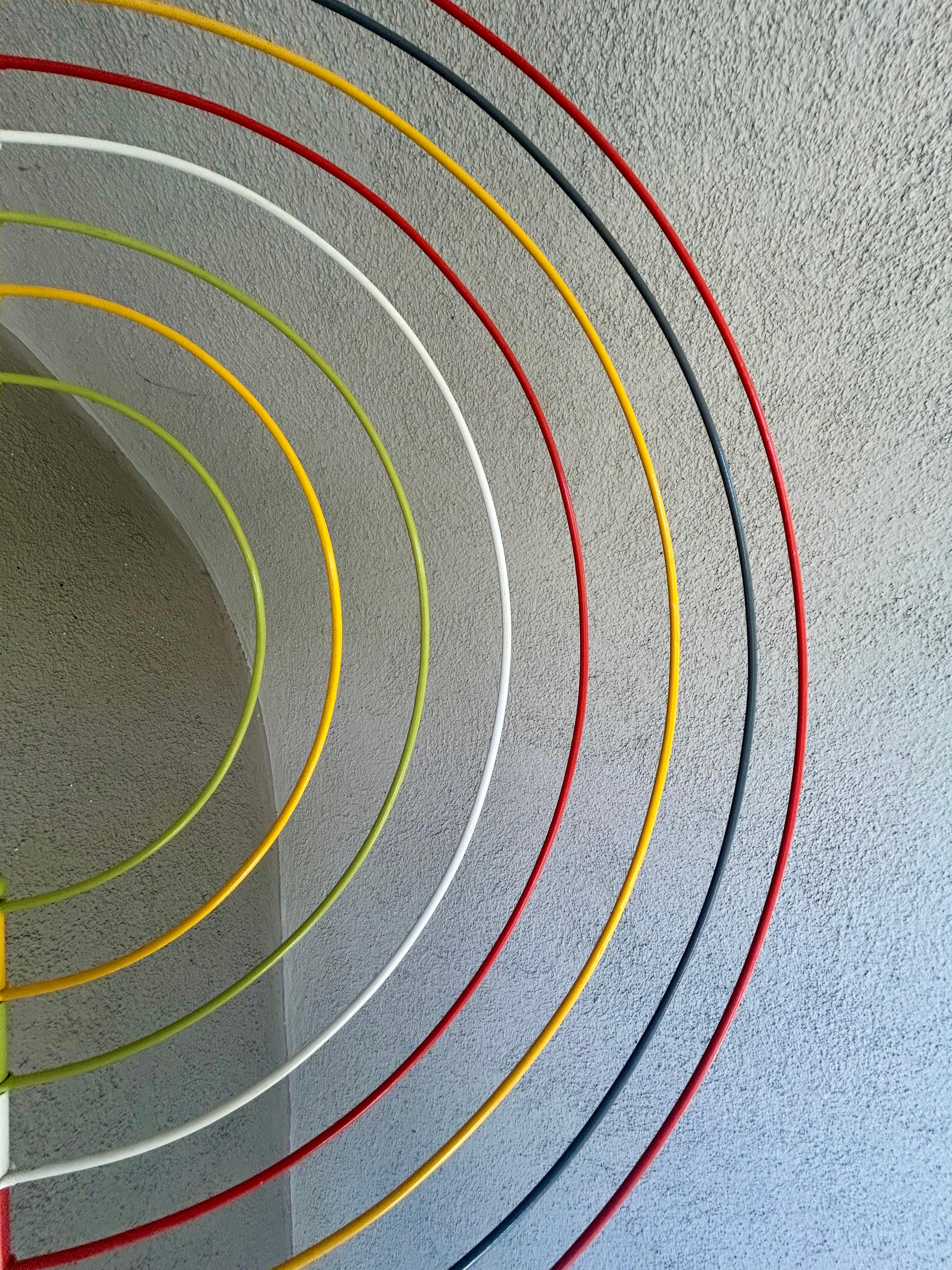 Modern Large Spiral Mobile after Burlini For Sale