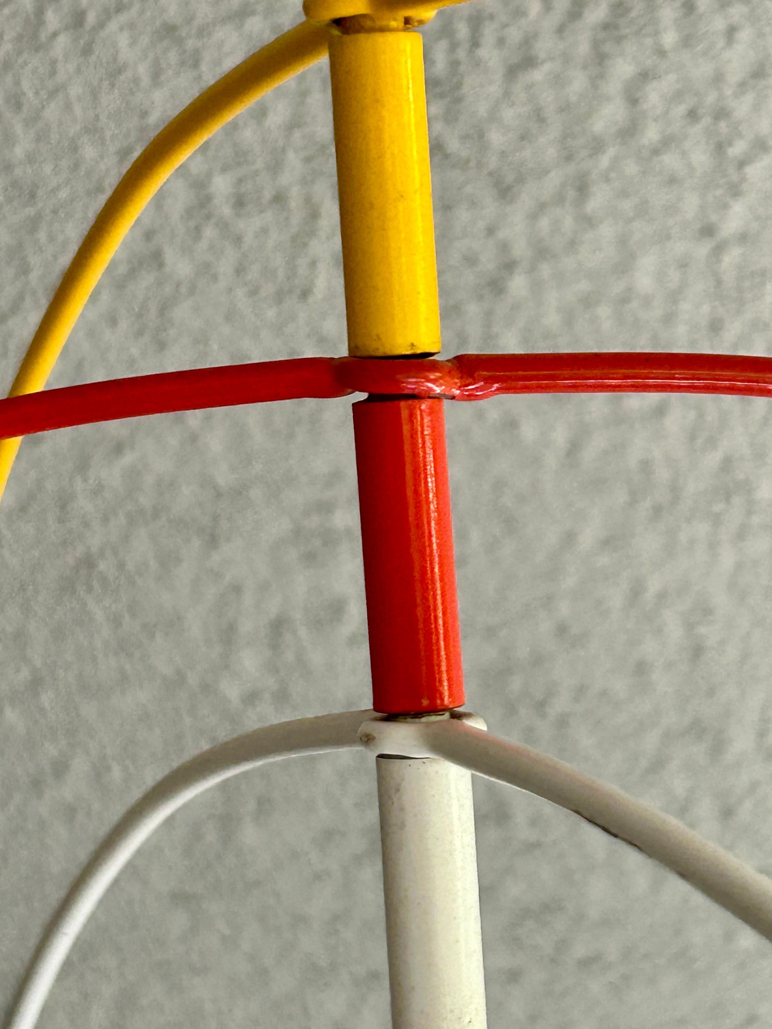 20th Century Large Spiral Mobile after Burlini For Sale