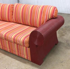 Large Split Reed Sofa 1980s