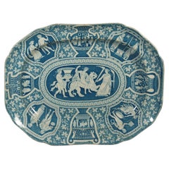Large Spode Greek Pattern Platter Circa 1810