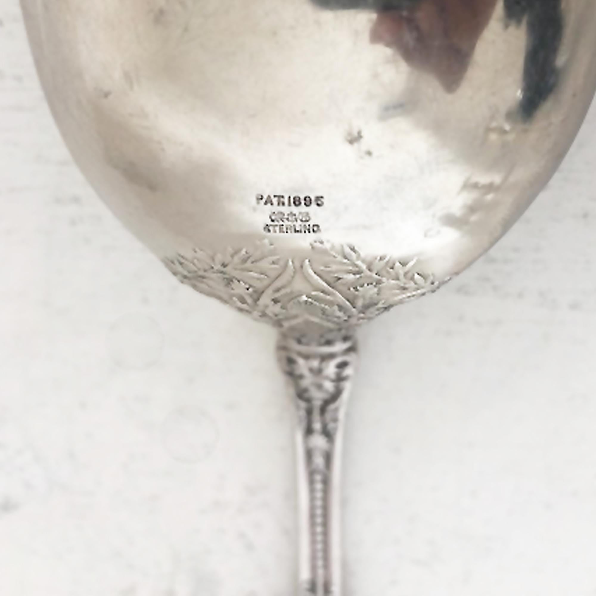 Large Spoon, Spaulding & Co., Chicago Pat, 1895 6