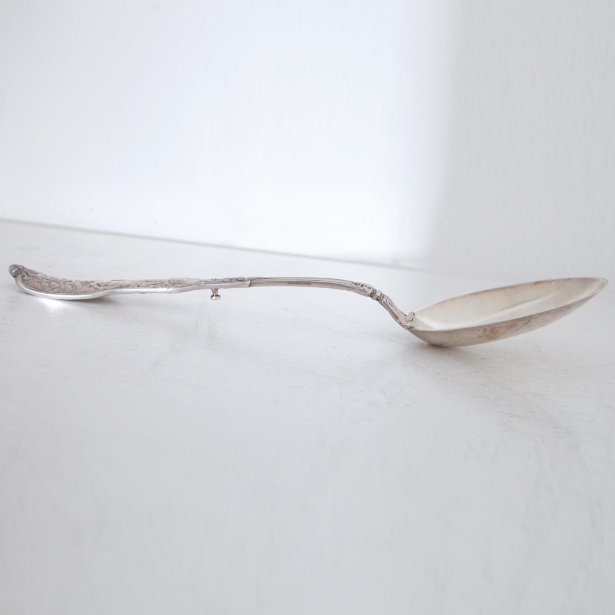 Large Spoon, Spaulding & Co., Chicago Pat, 1895 In Good Condition In Greding, DE