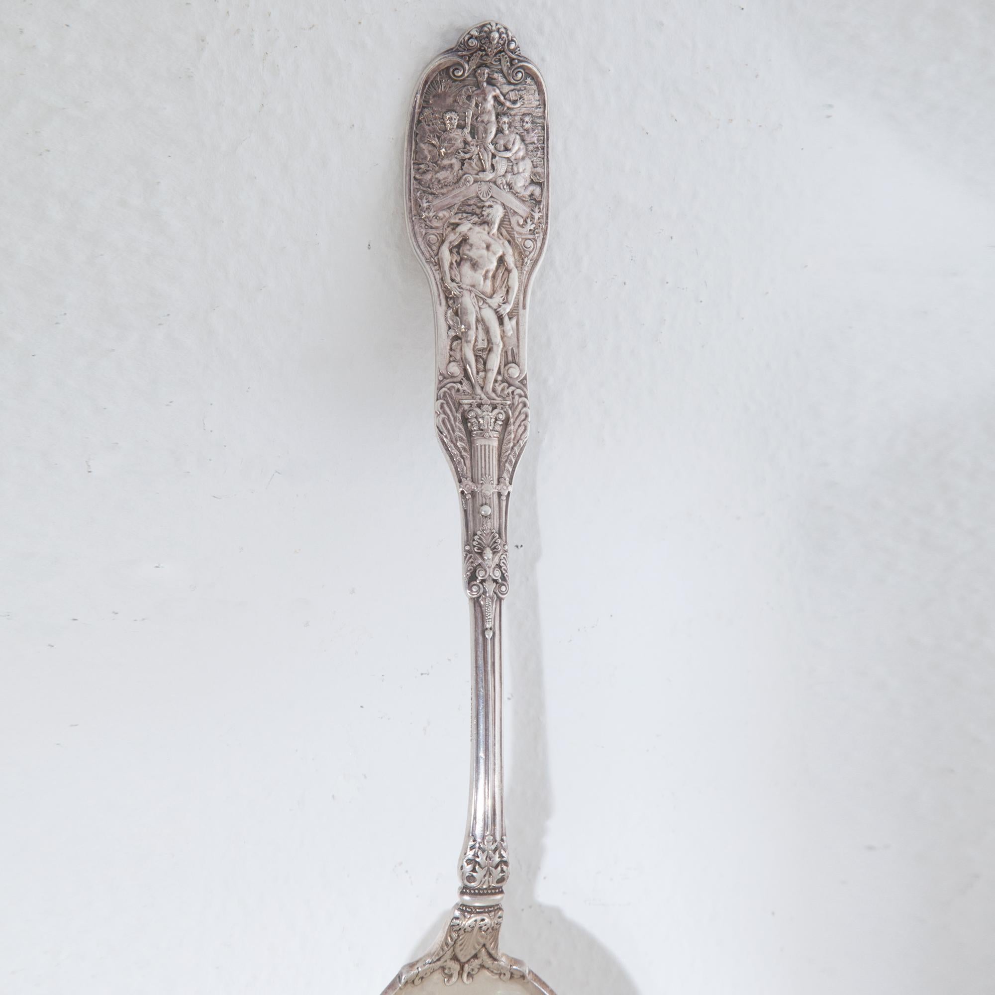 Late 19th Century Large Spoon, Spaulding & Co., Chicago Pat, 1895