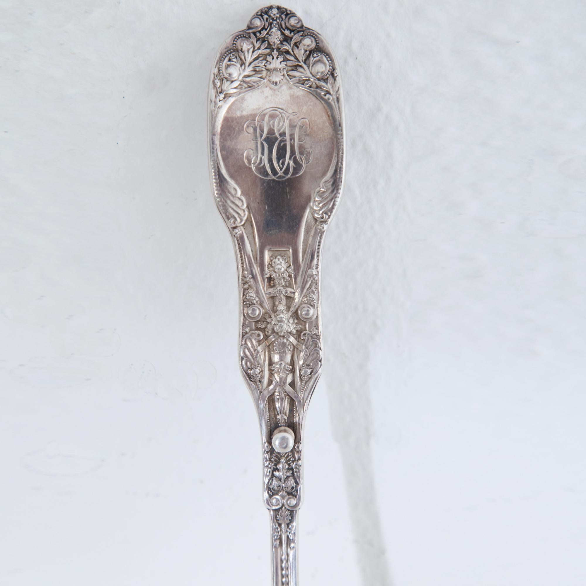 Large Spoon, Spaulding & Co., Chicago Pat, 1895 1