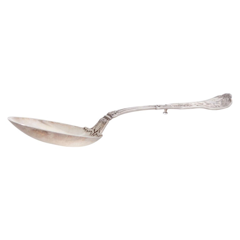 Large Spoon, Spaulding and Co., Chicago Pat, 1895 For Sale at 1stDibs