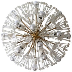 Large Sputnik Flush Mount or Sconce by Emil Stejnar for Rupert Nikoll, 1950s