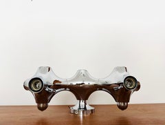 Große Sputnik Gemini Unterputzleuchte von Gebrüder Cosack