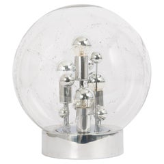 Lampada da tavolo Sputnik Grande Ball  da Doria, Germania, anni '70