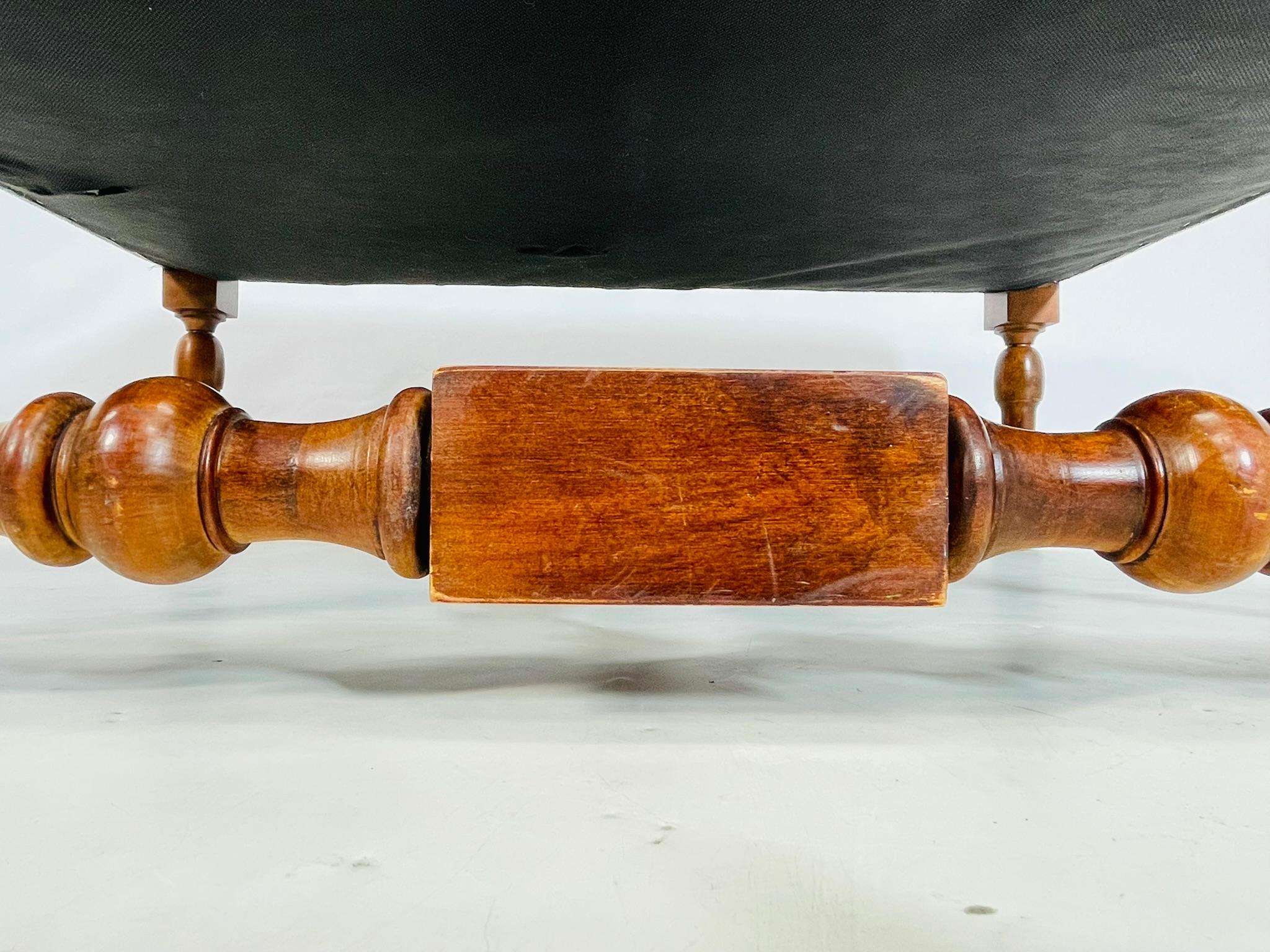 Large Square Bench by Ralph Lauren For Sale 2