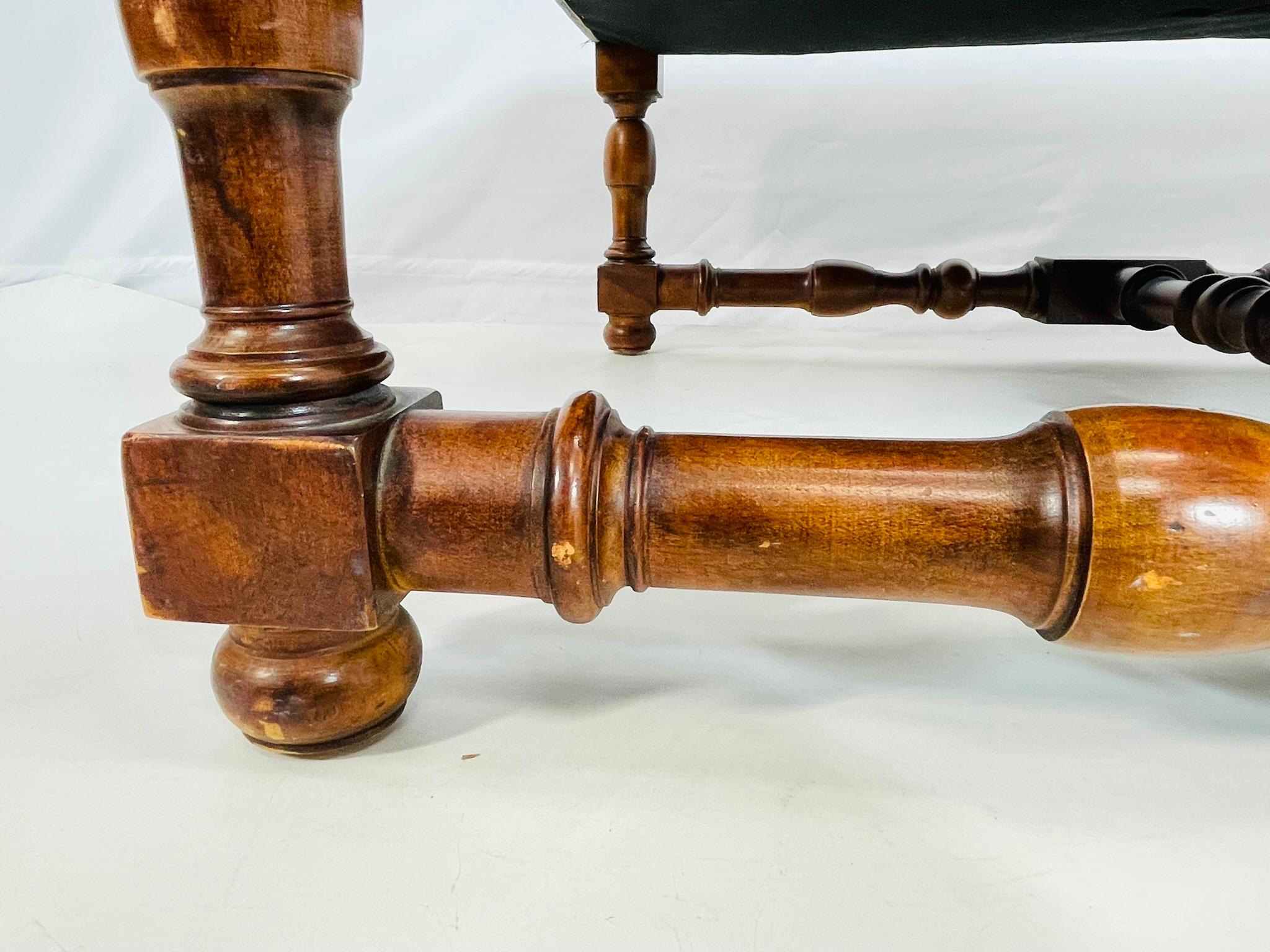 Large Square Bench by Ralph Lauren For Sale 6