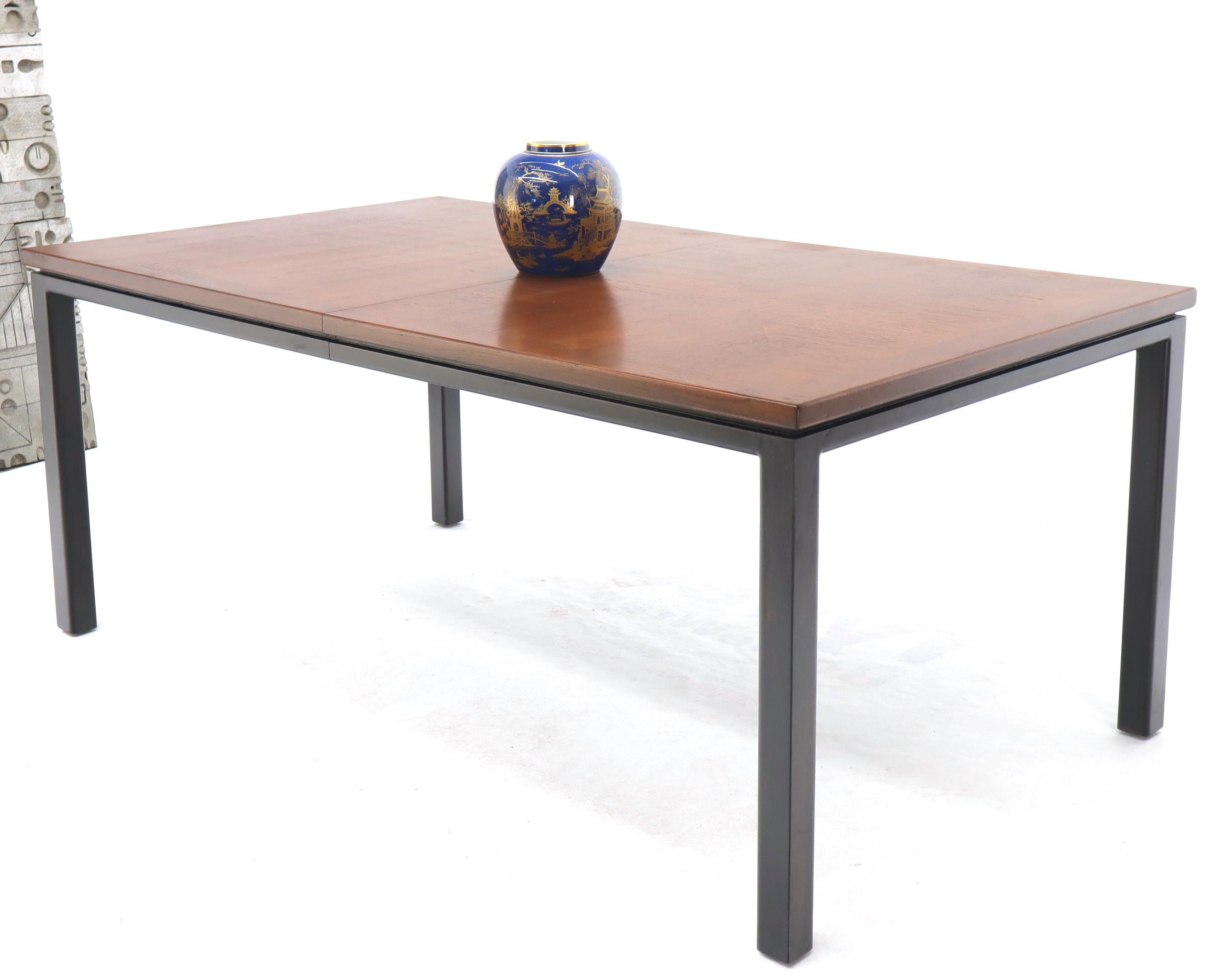 Mid-Century Modern dining table expandable to 124