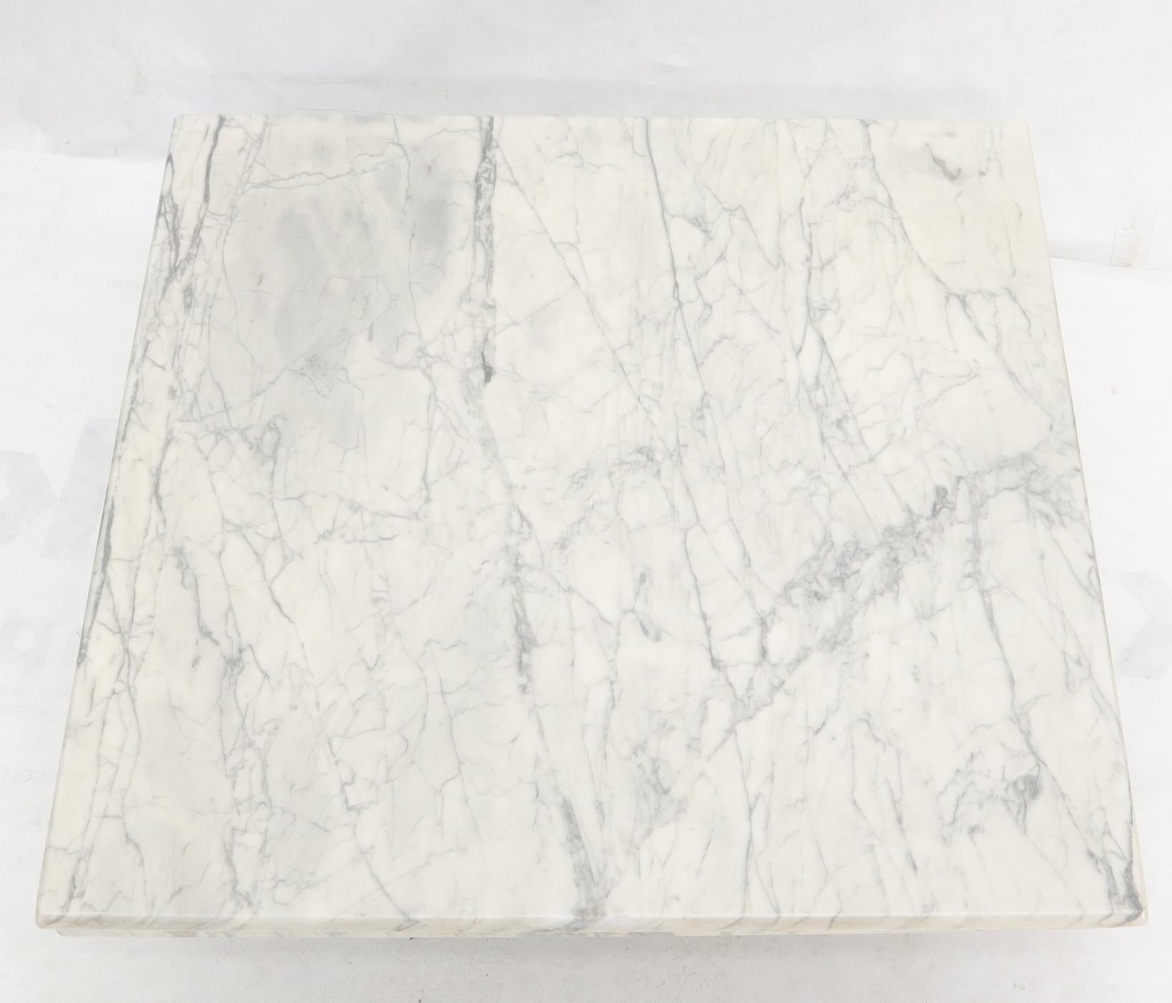 large square marble coffee table