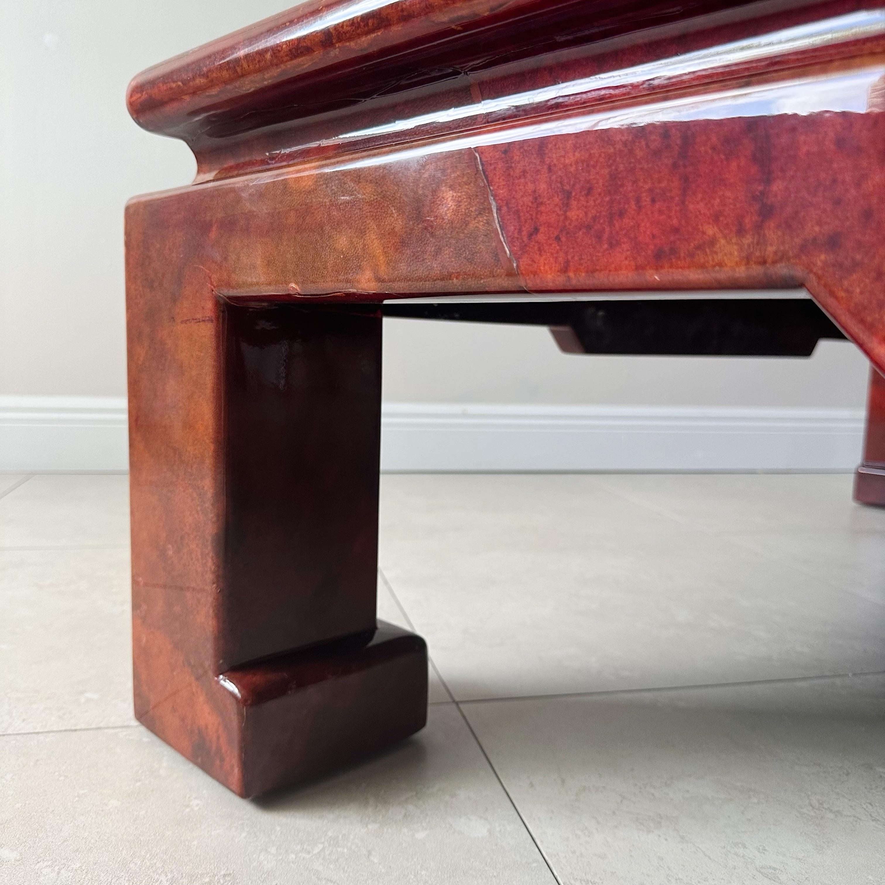 Late 20th Century Large Square Karl Springer 