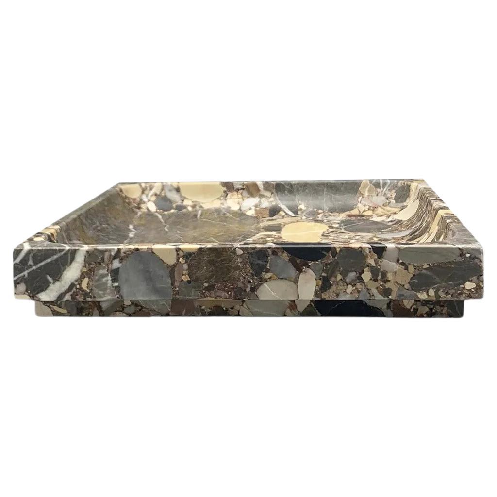 Large Square Marble Tray For Sale
