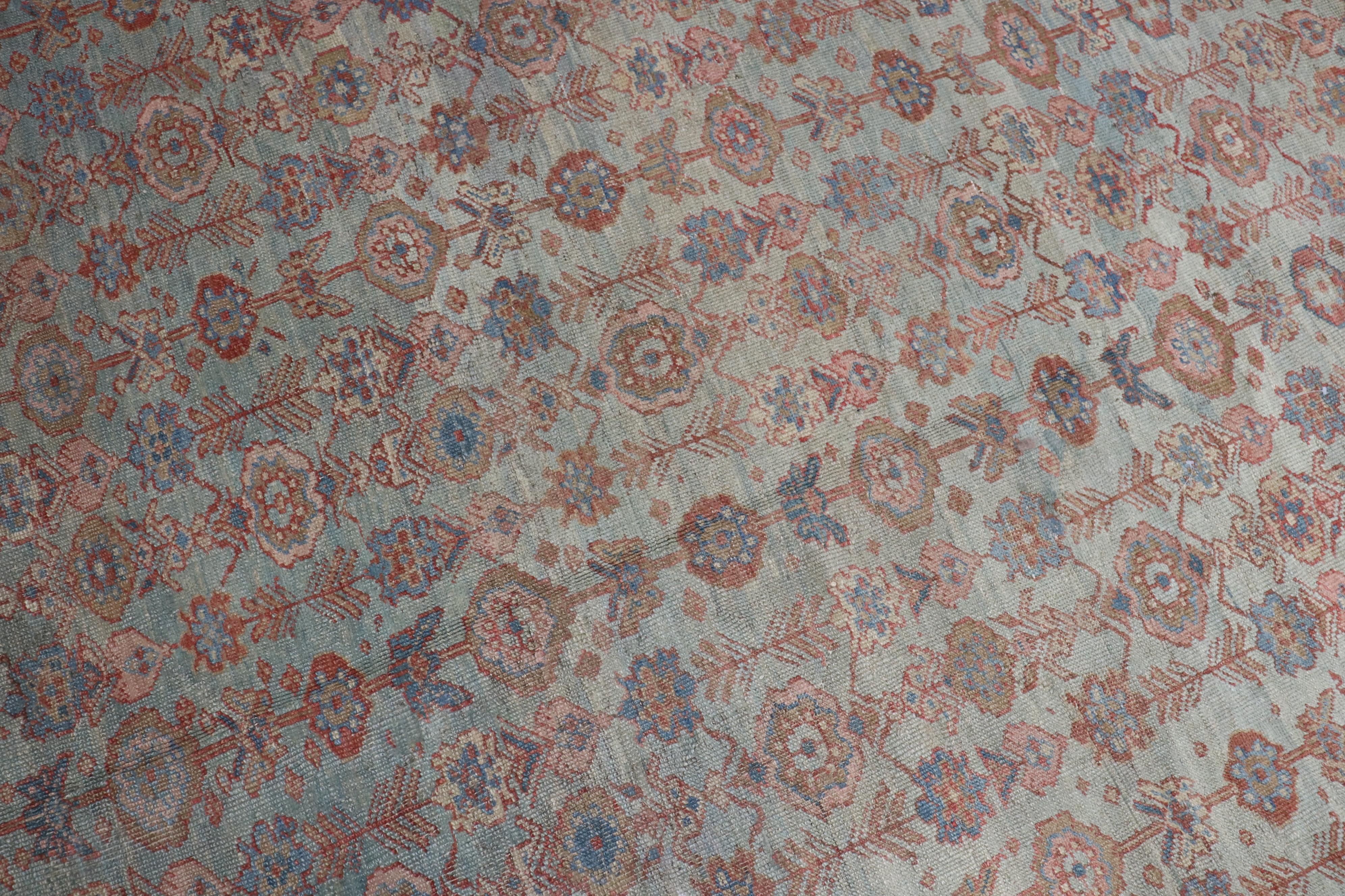 Großer quadratischer persischer Bakshaish-Teppich im Angebot 7