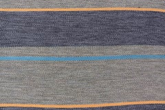 Large Square Scandinavian Flat Weave Rug in Gray, Blue, and Soft Yellow