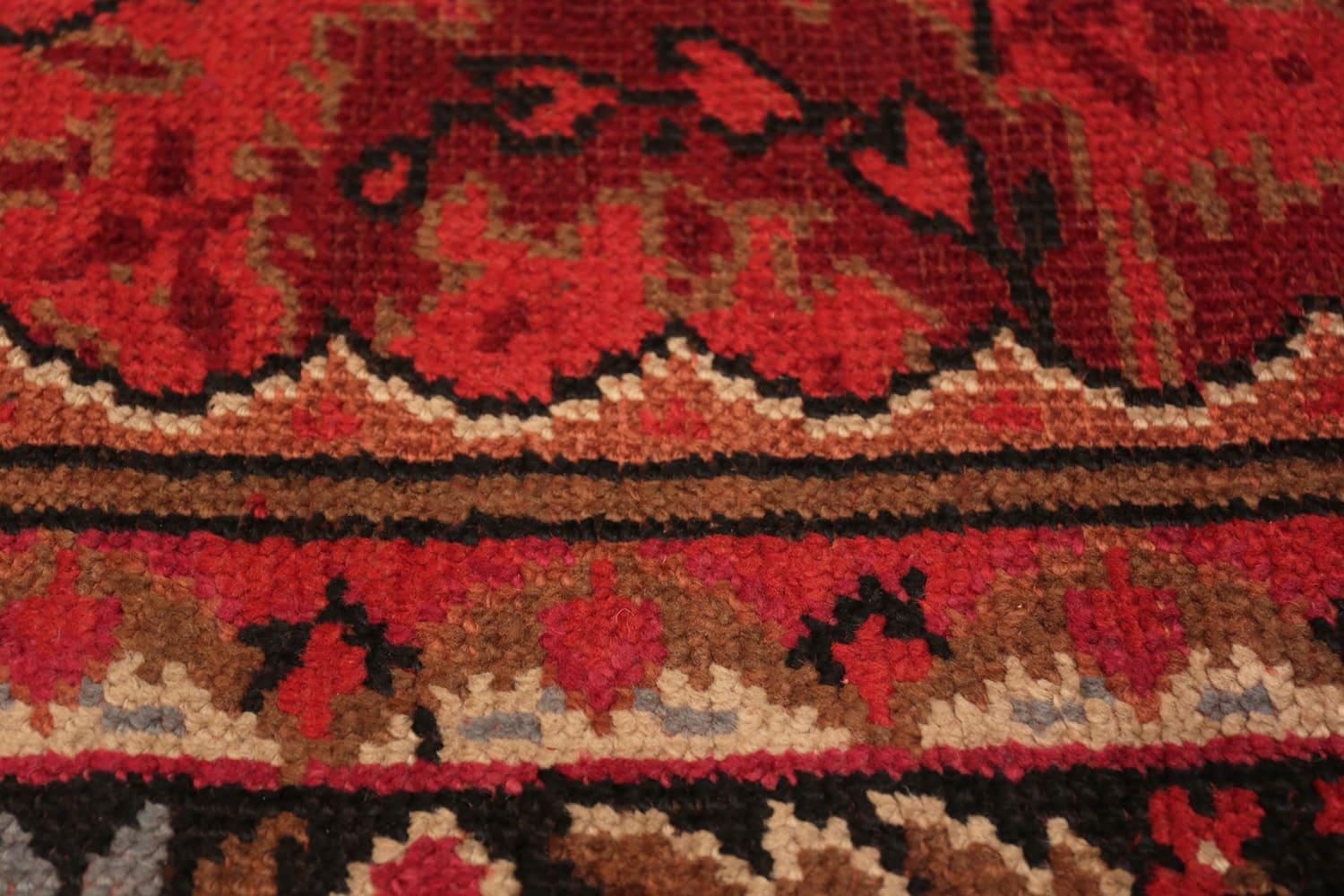 Wool Antique Irish Donegal Rug. Size: 15 ft 5 in x 16 ft 8 in For Sale