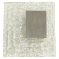 Large Square Wall Lamp by Carlo Nason for Mazzega, Italy, 1970
s