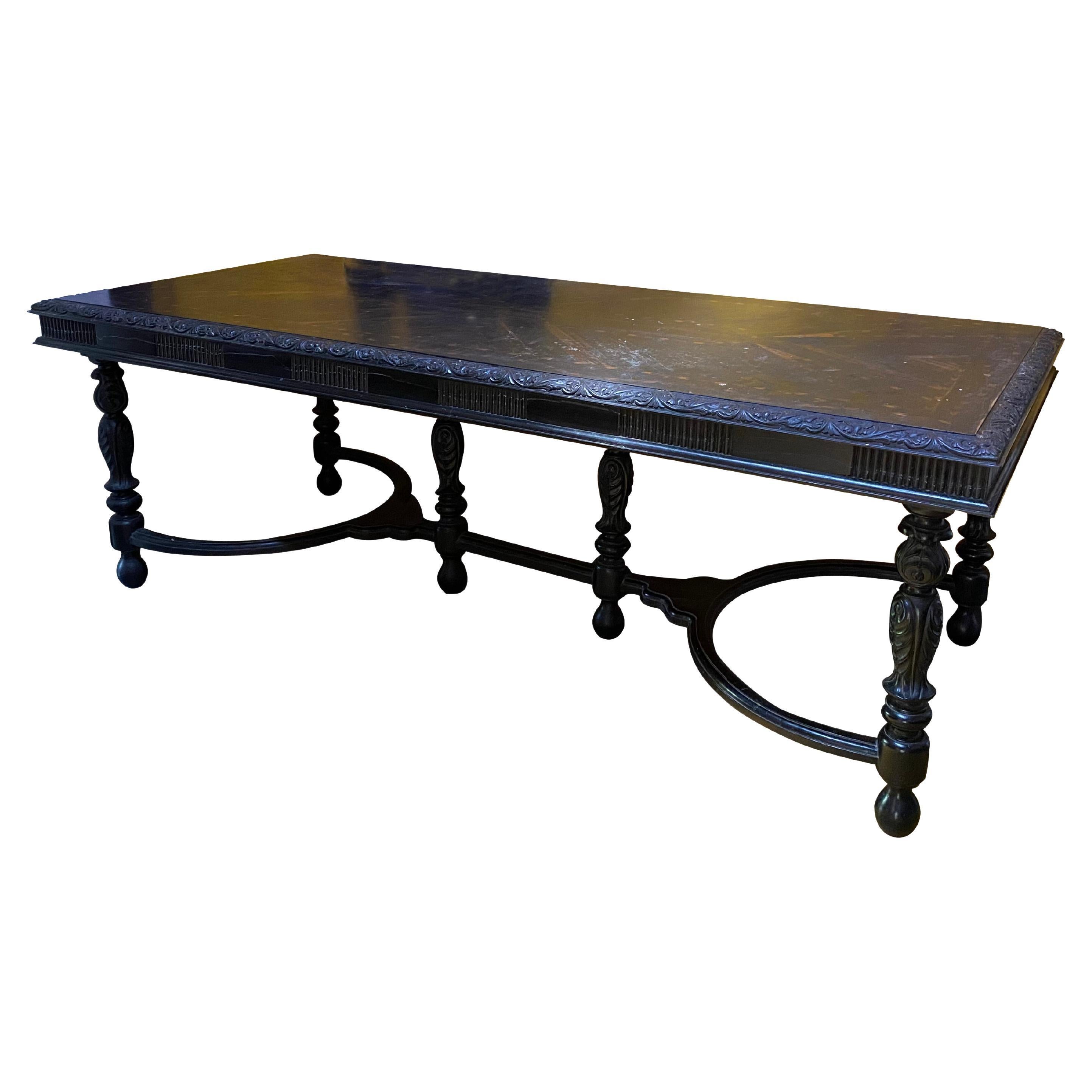 Large Sri Lankan Centre Dining Table