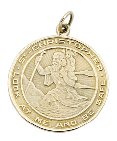 Large St. Christopher's Medal