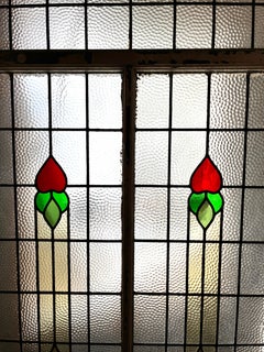 Large Stained Glass Window 42" x 63"