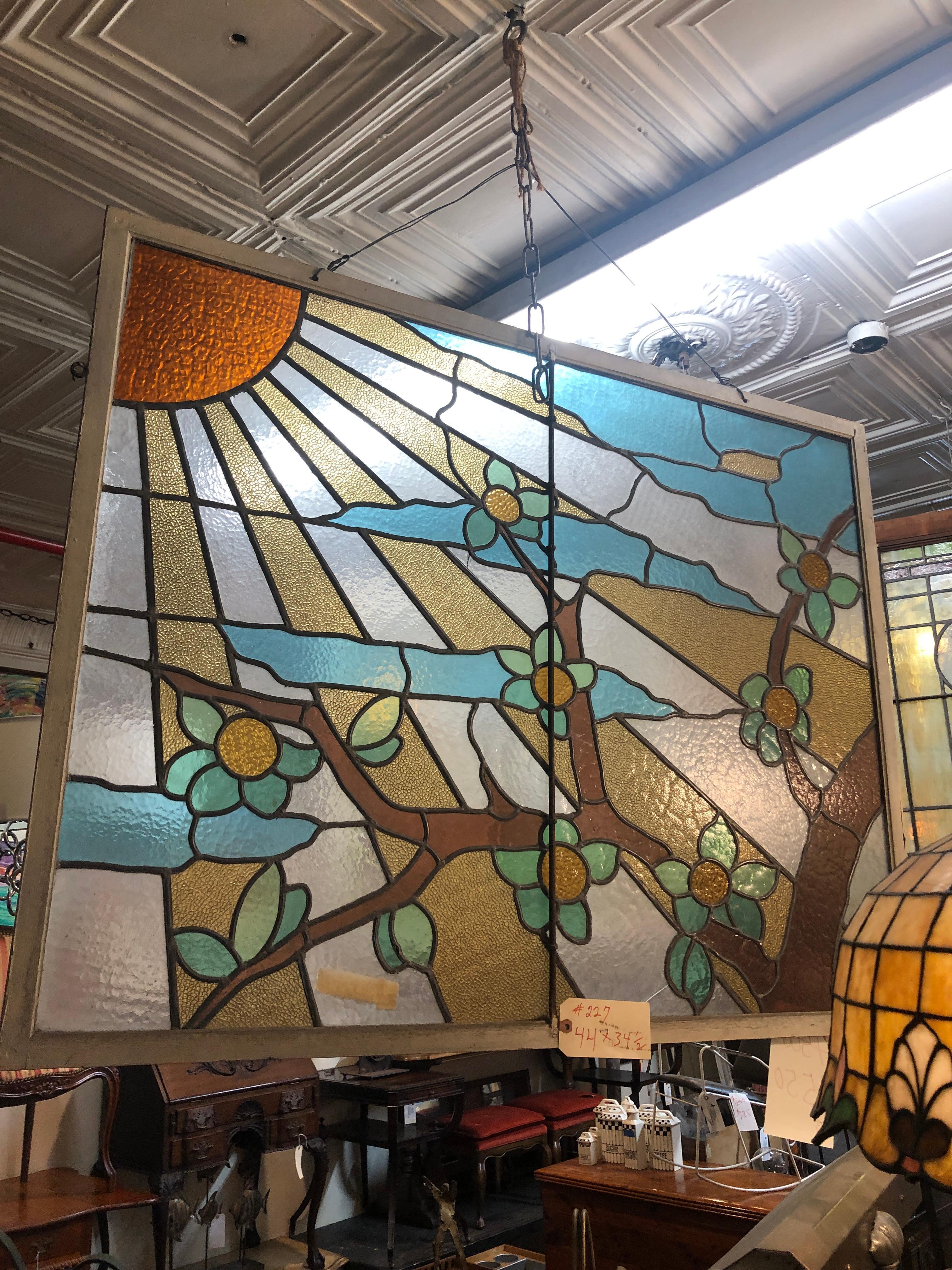 Large Stained Glass Window 
