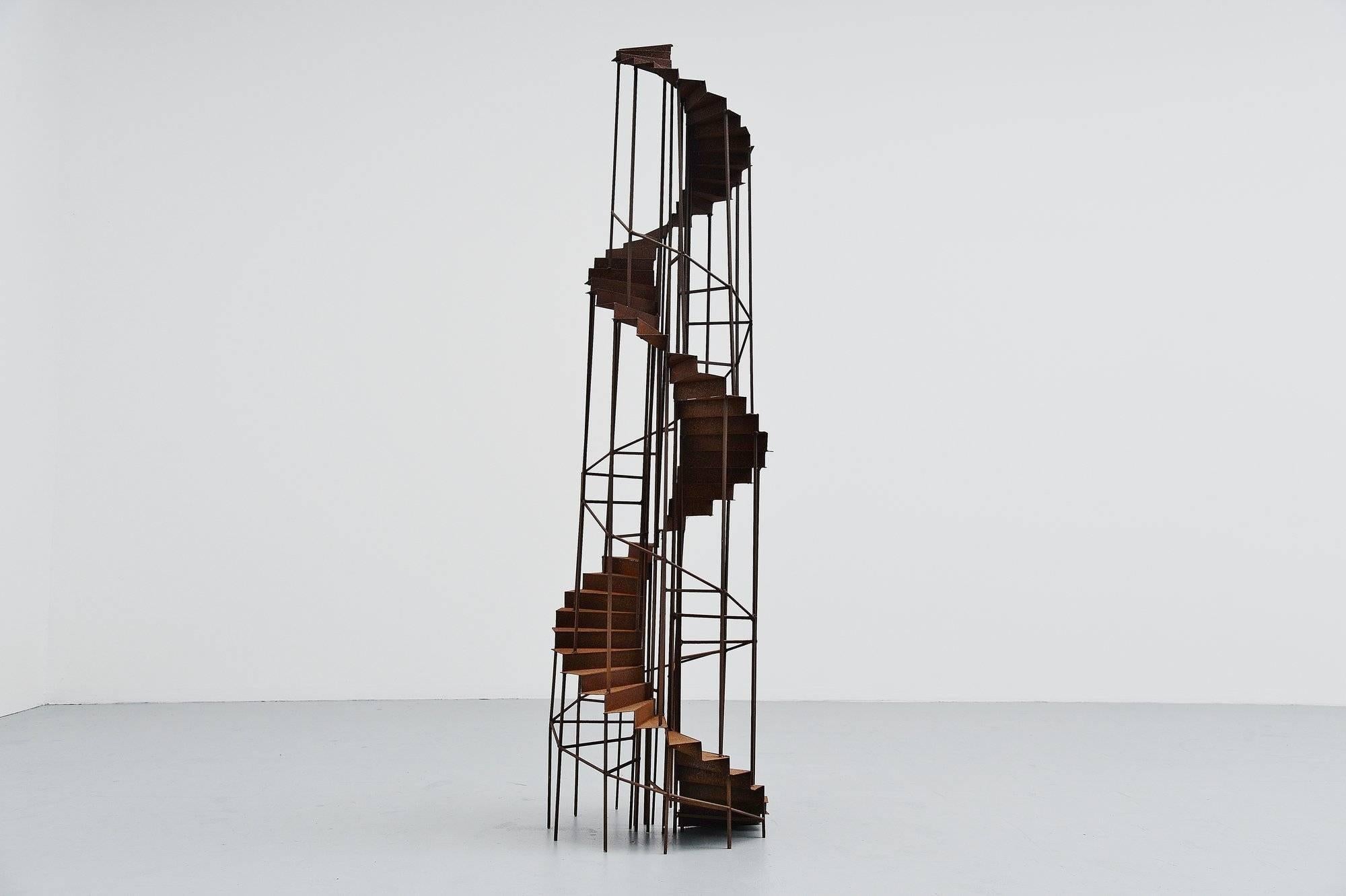 Dutch Large Staircase Sculpture, Holland, 1970