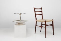 Grande Etagere antica stampata e placcata in argento, Francia, 1900