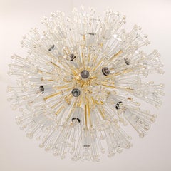 Large Starburst Brass Chandelier by Emil Stejnar, Austria, 1960s