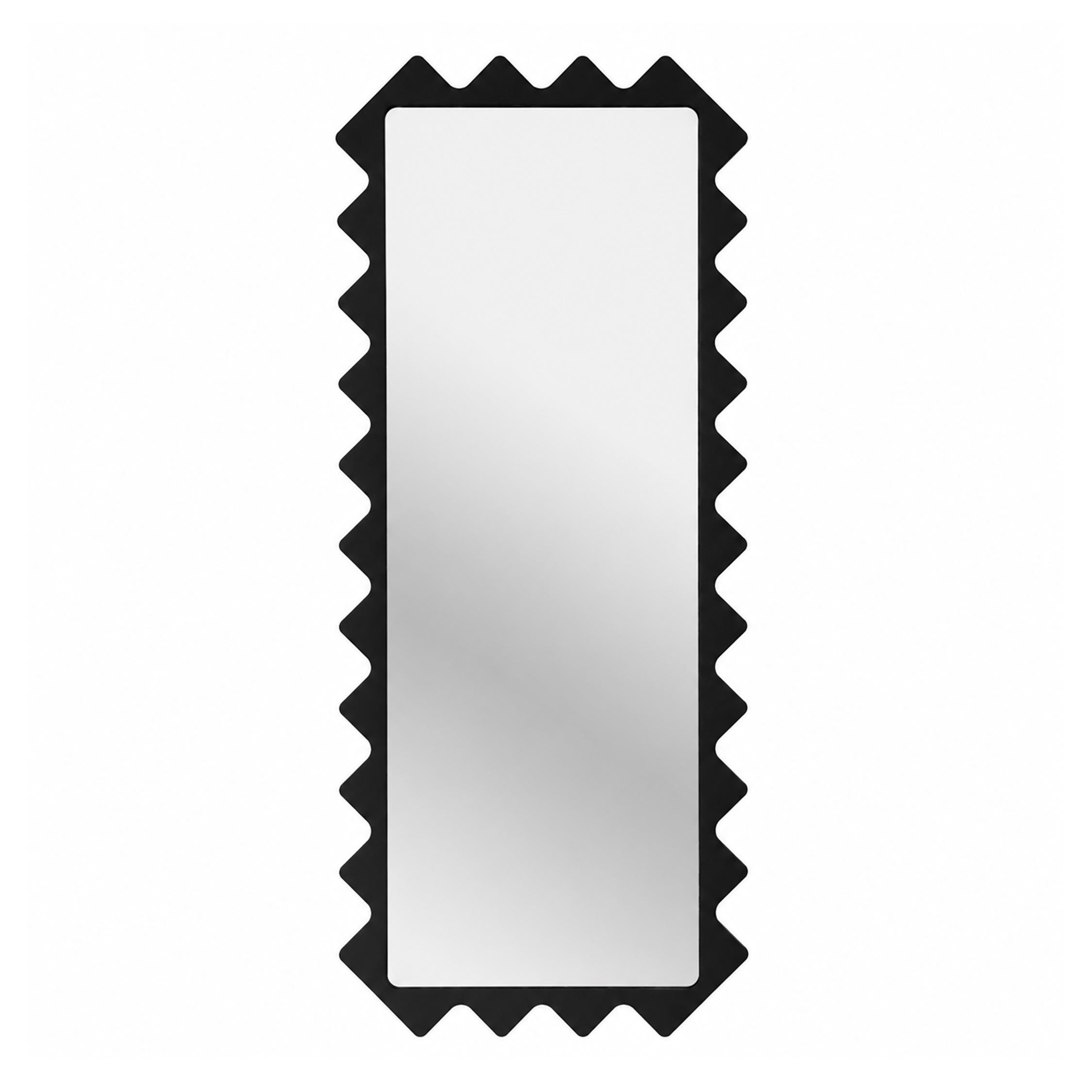 Large Statement Full-Length Mirror with Sculptural Custom Color Frame