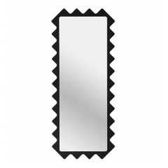 Large Statement Full-Length Mirror with Sculptural Custom Color Frame