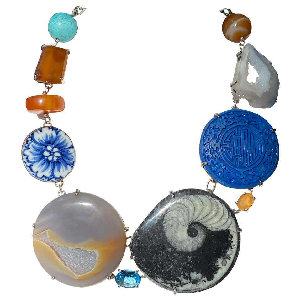 Big gem necklace Clearance