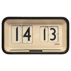 Retro Large Station, Airport, Factory Wall Flip Clock by Gino Valle for Solari Udine