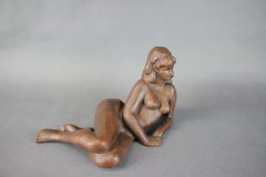 Large Statuette of Act by Bohumil Kokrda, Czechoslovakia, 1980s