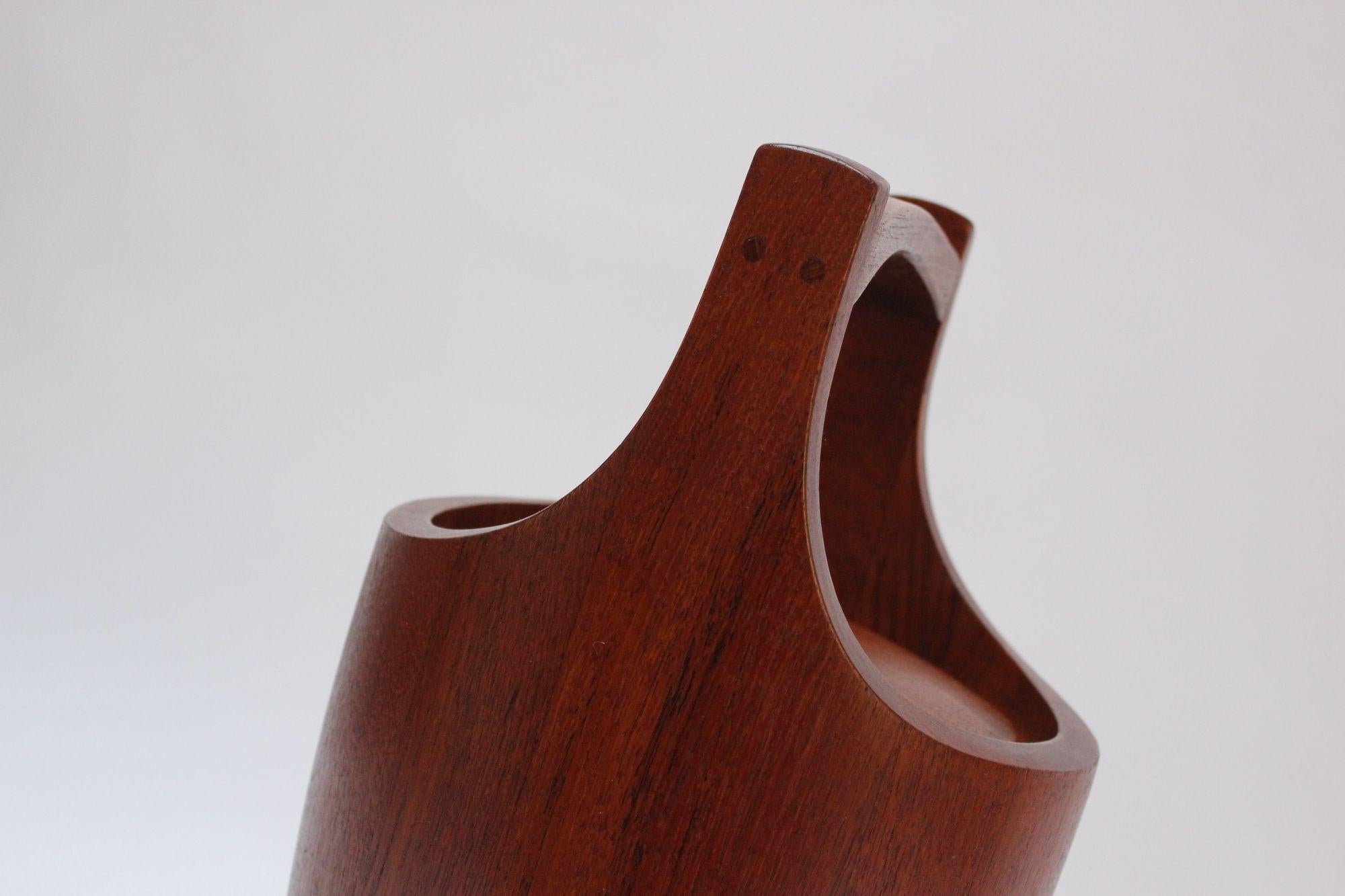 Large Staved Teak 'Congo' Ice Bucket by Jens Quistgaard for Dansk For Sale 2