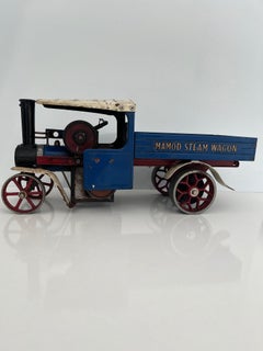 Large Steam Engine Model 'Mamod Steam Wagon' Decorative Shelf Art Vintage Toy