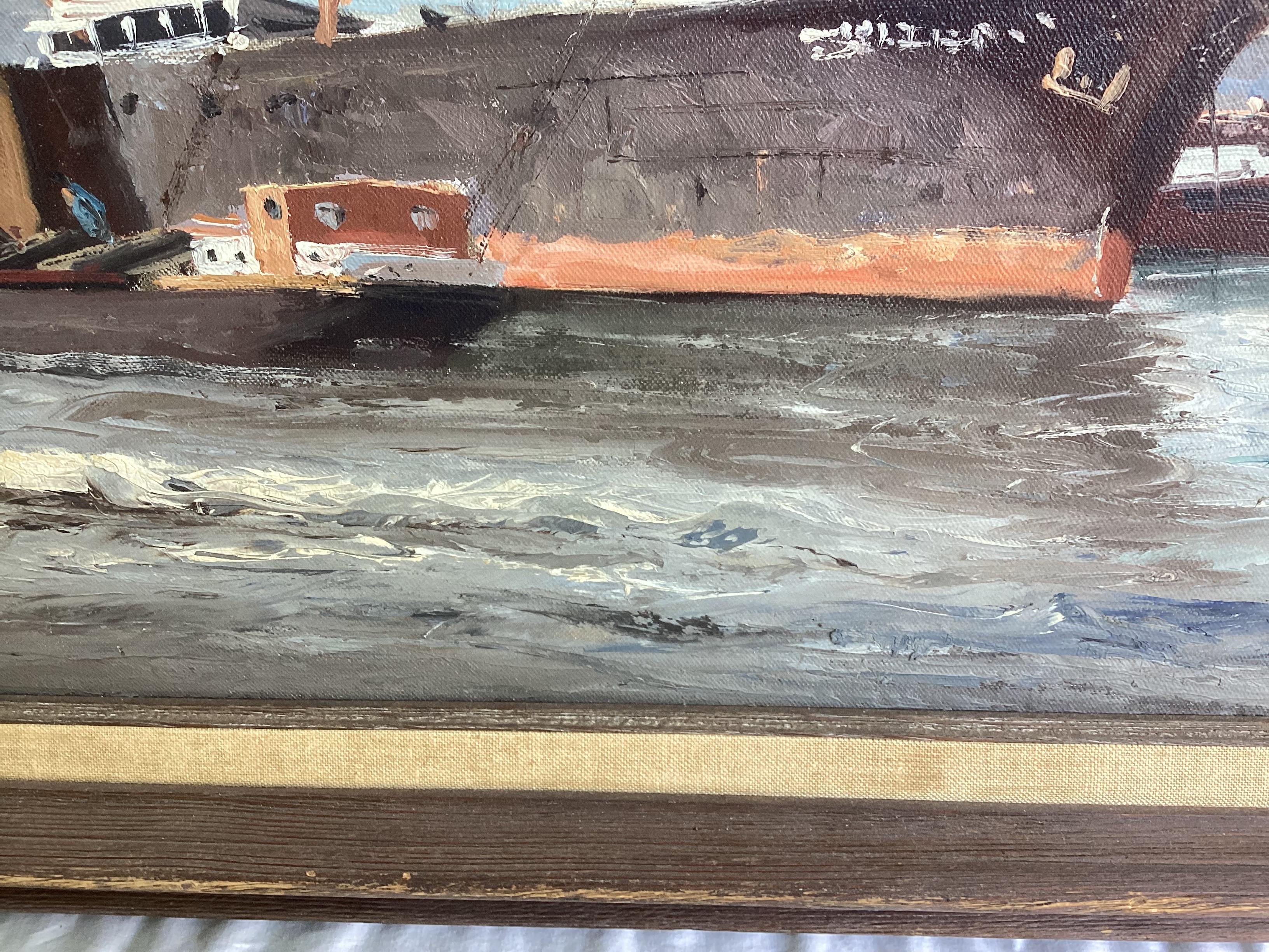 how to ship a large canvas painting
