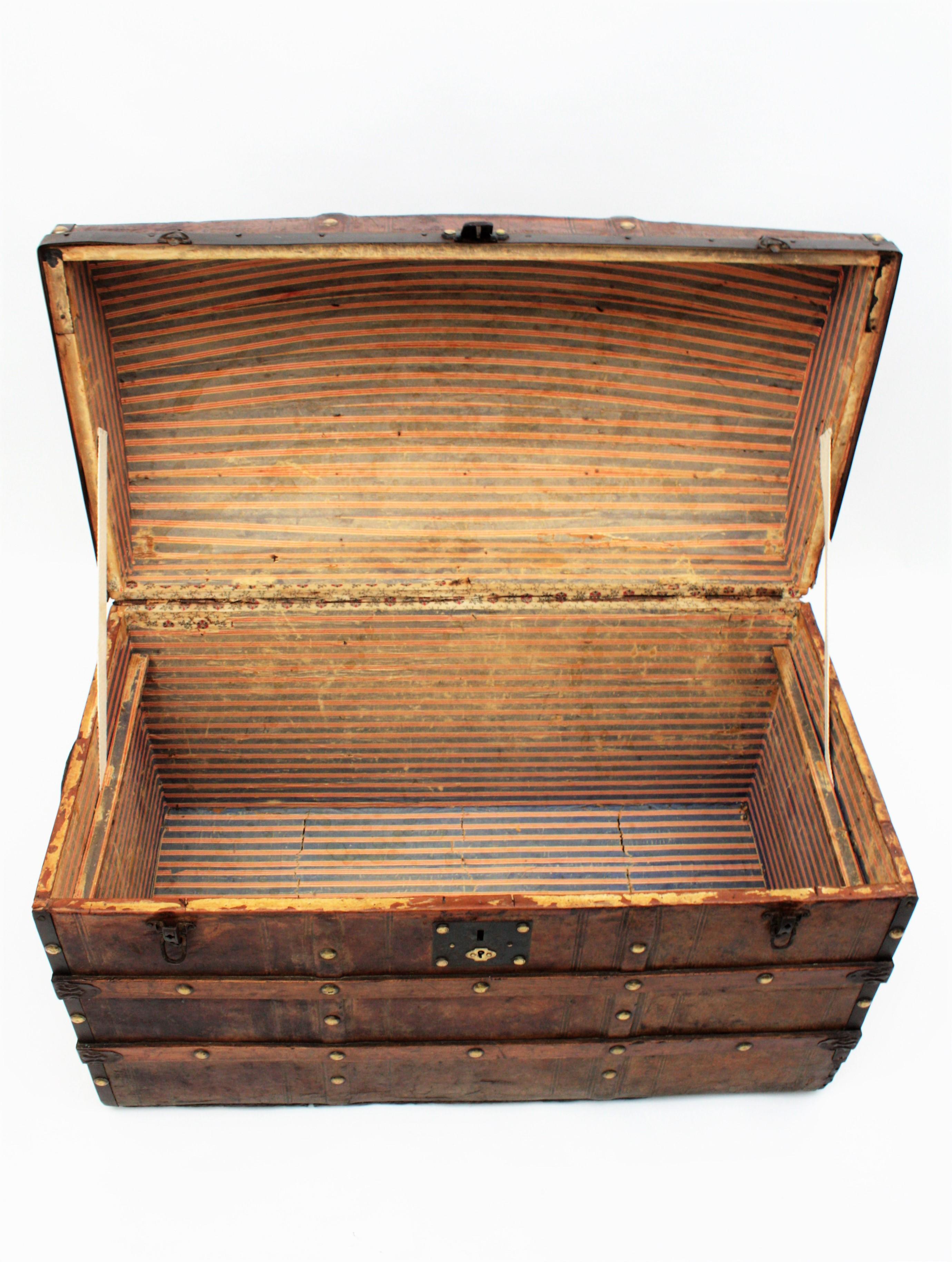 Large Steamer Trunk 4