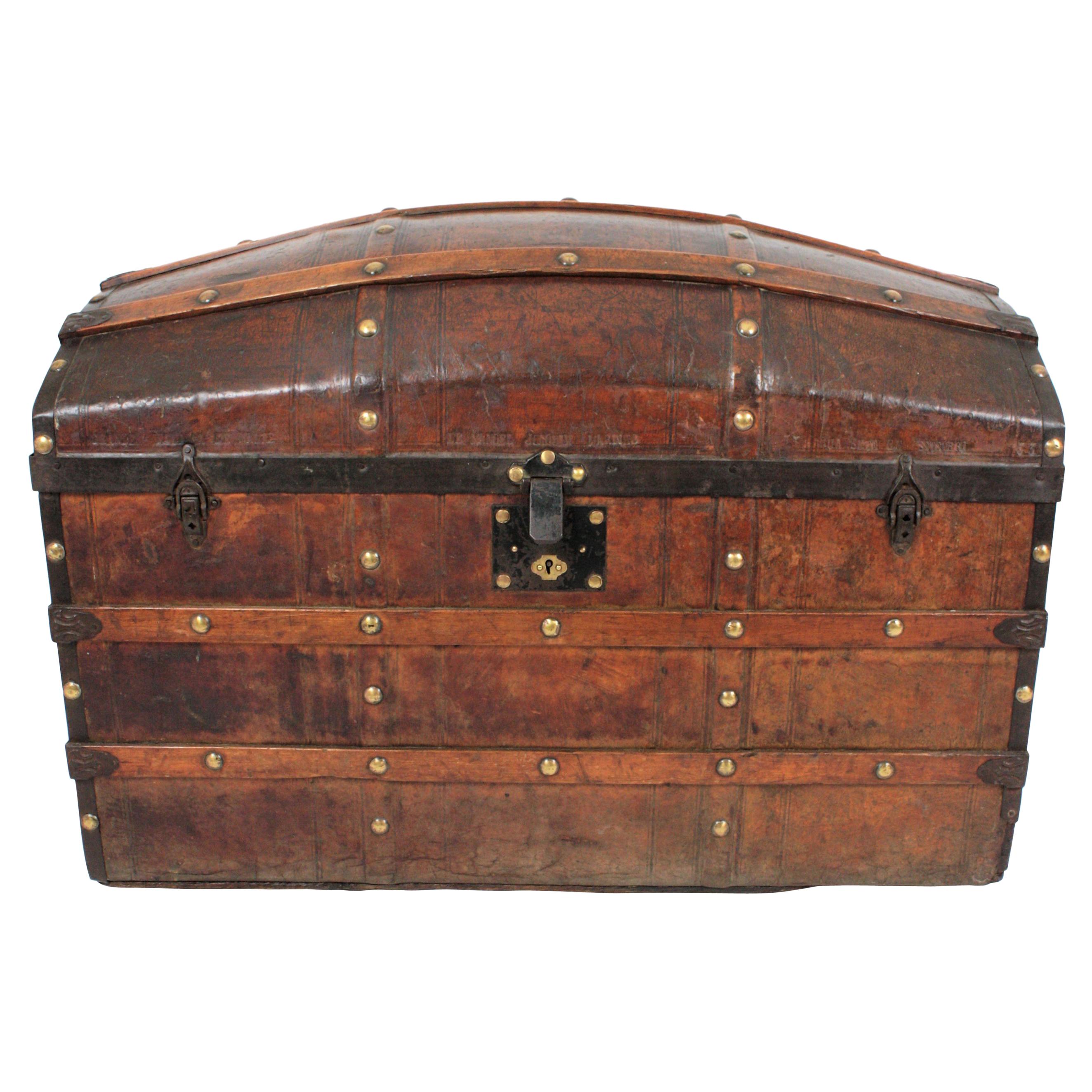 Large Steamer Trunk