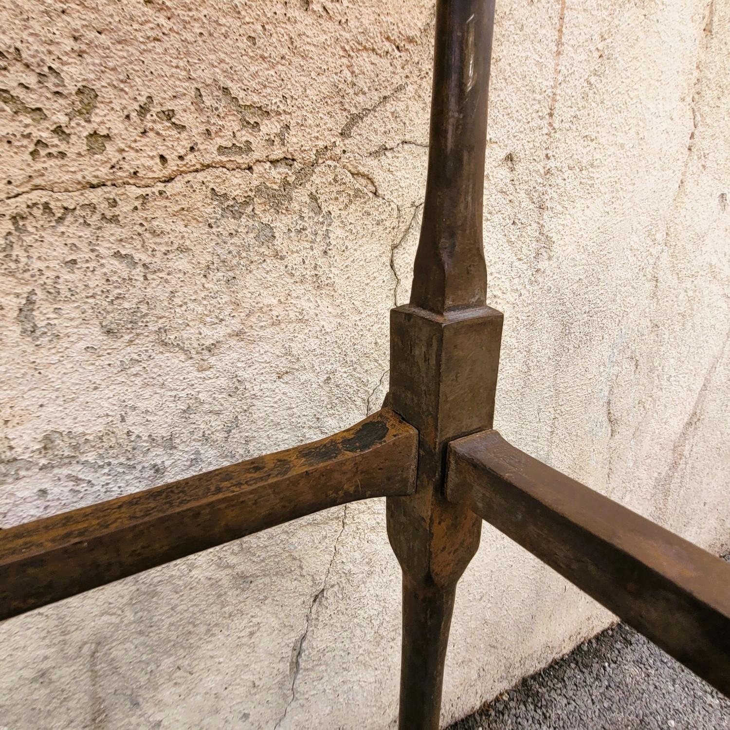 Large Steel Bed With Snakes, Early 19th Century 7