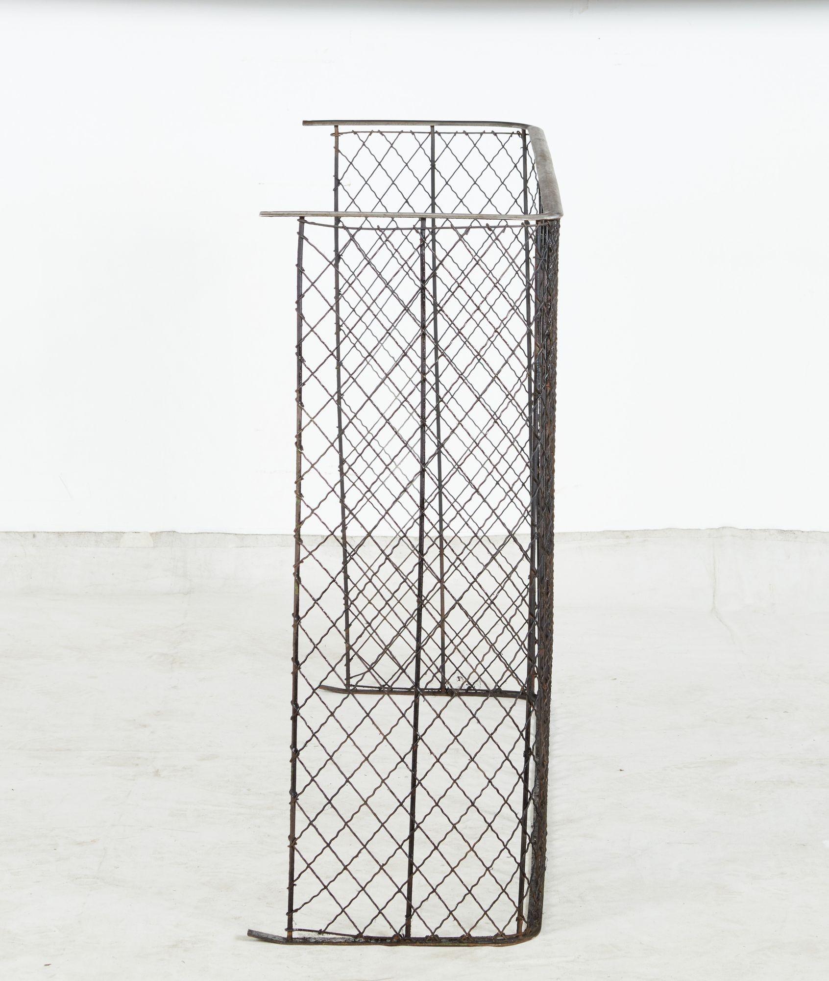 19th Century Large Steel Railed Nursery Guard - 51 1/2